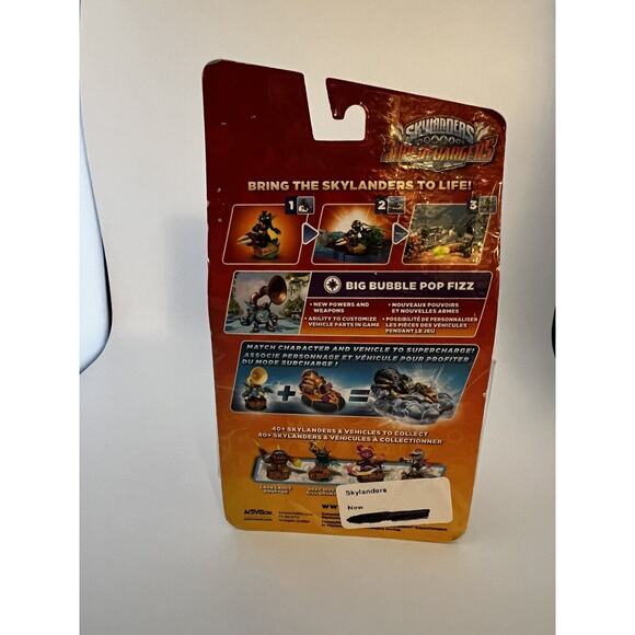 Skylanders Superchargers Birthday Bash Big Bubble Pop Fizz Magic Fig Special - Picture 3 of 7